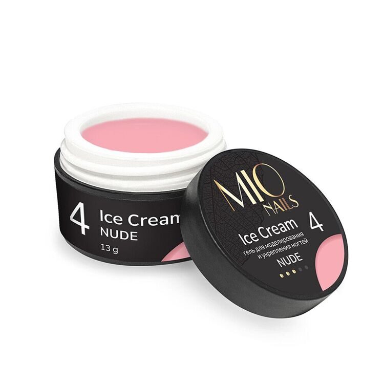 MIO Nails Гель Ice Cream Gel - NUDE#04, 13 гр