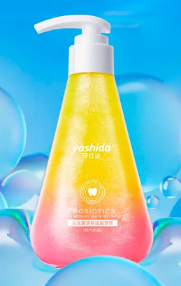 Зубная паста отбеливающая Fresh Dazzling 220 гр Yashida